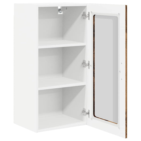 Küchenschrank 2er Set Altholz
