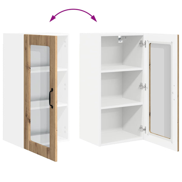 Küchenschrank Artisan-Eiche 40x80cm