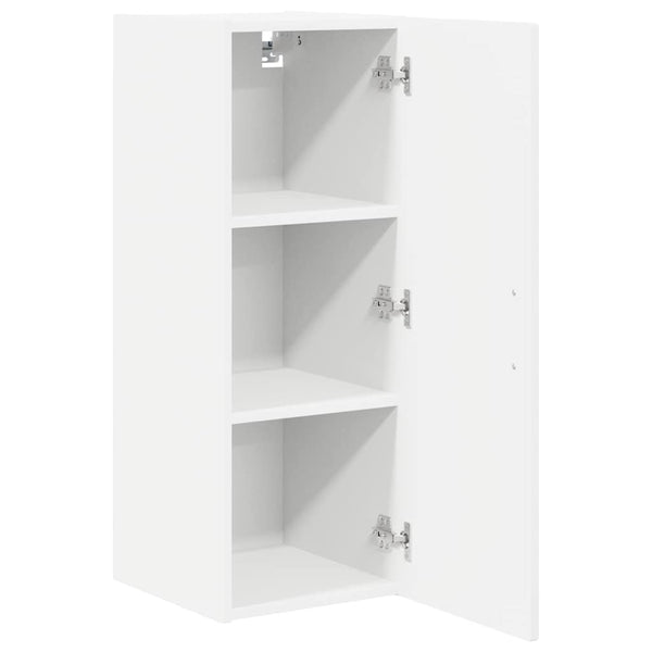 Küchenschrank mit Regal Weiß 30x31x80 cm