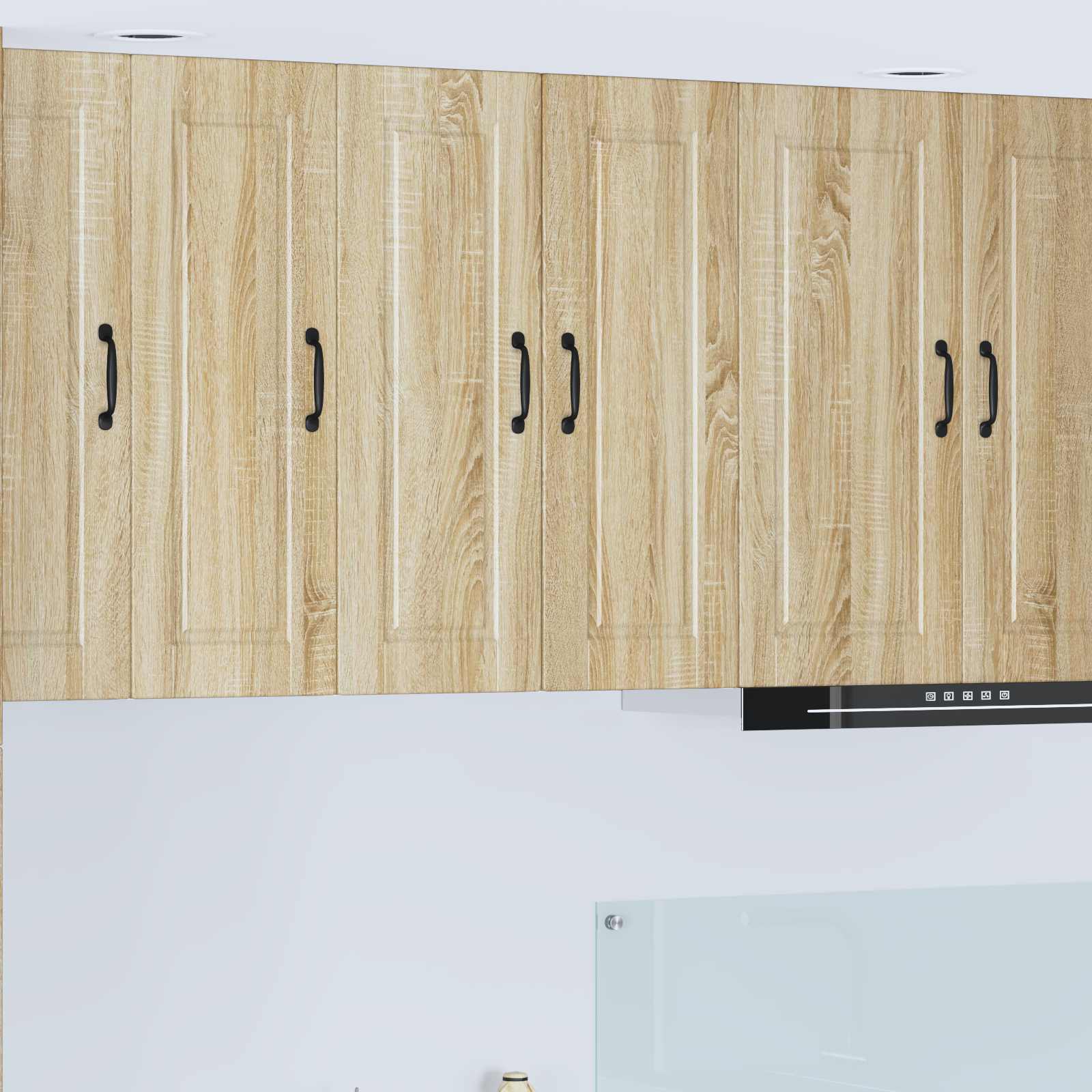 Sonoma Eiche Küchenschrank, 2er-Set