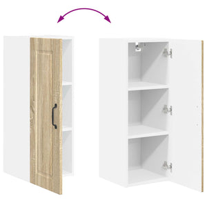 Sonoma Eiche Küchenschrank, 2er-Set