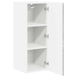Küchenschrank 2er Set Beton Grau 30x80 cm