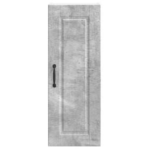 Küchenschrank 2er Set Beton Grau 30x80 cm