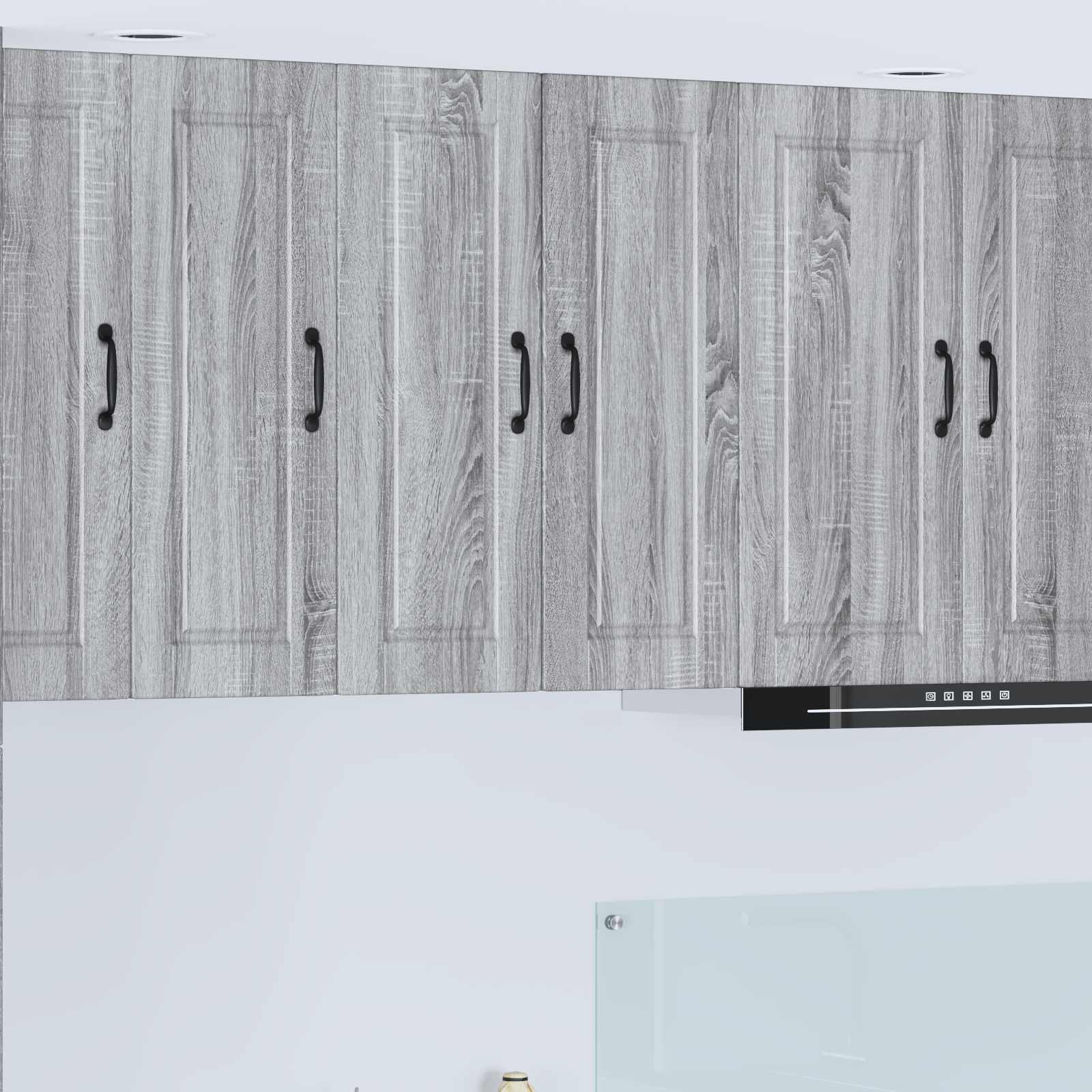 Küchenschrank Grau Sonoma 30x80 cm