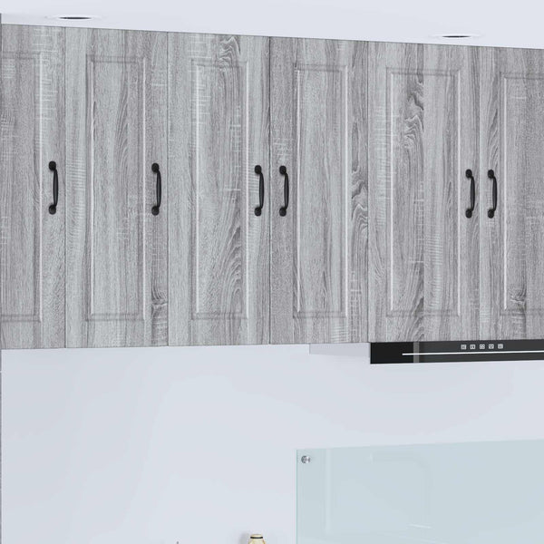 Küchenschrank Grau Sonoma 30x80 cm