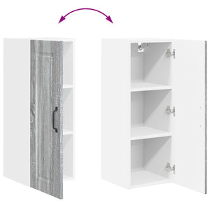 Küchenschrank Grau Sonoma 30x80 cm