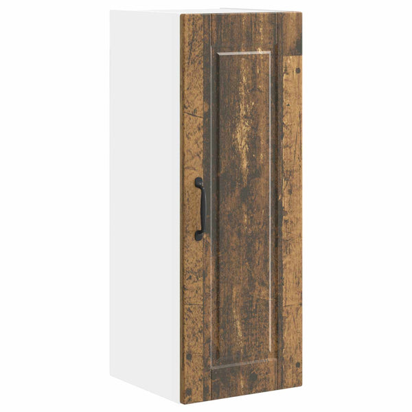 Küchenschrank mit Regal Altholz 80cm