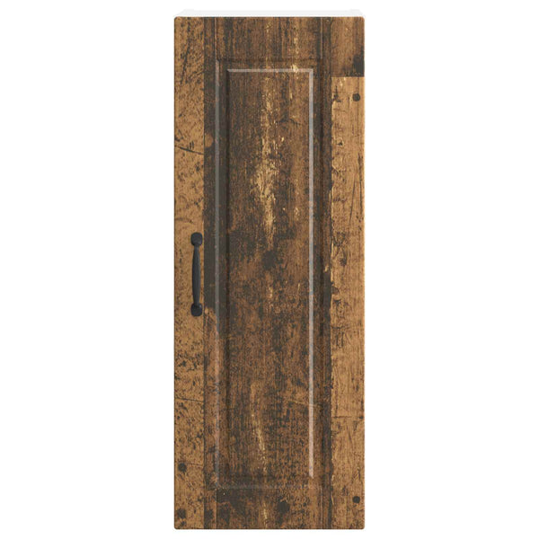 Küchenschrank mit Regal Altholz 80cm