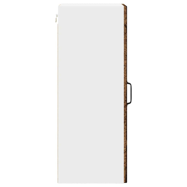 Küchenschrank mit Regal Altholz 80cm