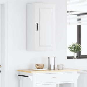 Küchenschrank Weiß mit Regal 40x31x80 cm