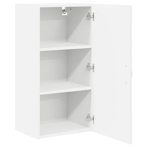 Küchenschrank Weiß mit Regal 40x31x80 cm