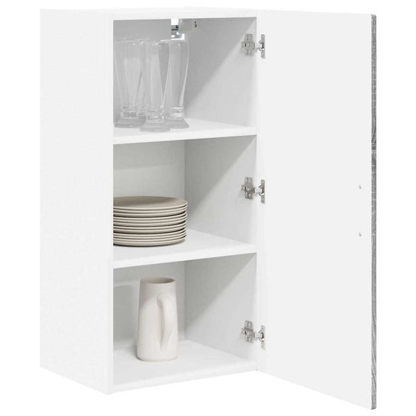 vidaXL Armoire de cuisine Gris Sonoma 40 x 31 x 80 cm Bois d'ingénierie