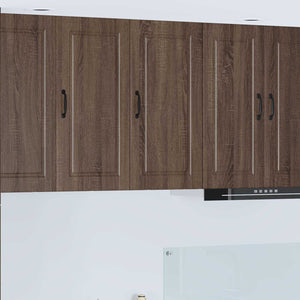 Küchenschrank Braun Eichenoptik 40x31x80cm