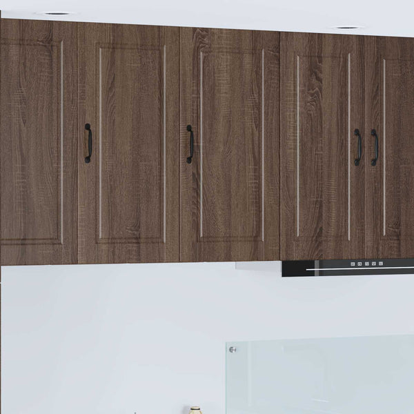 Küchenschrank Braun Eichenoptik 40x31x80cm