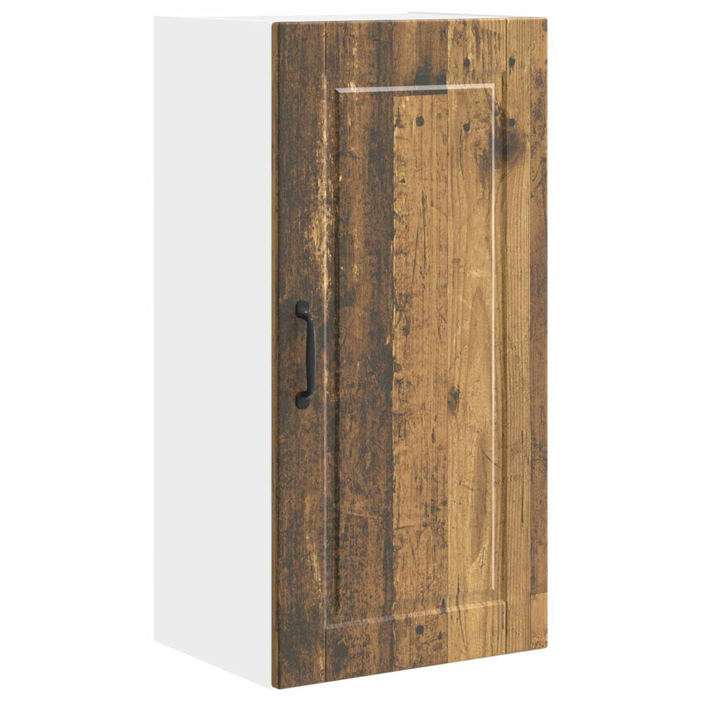 Küchenschrank mit Regal Altholz 40x80 cm