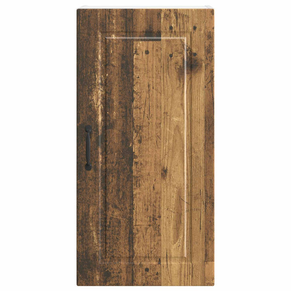 Küchenschrank mit Regal Altholz 40x80 cm