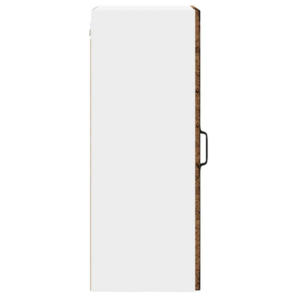 Küchenschrank mit Regal Altholz 40x80 cm