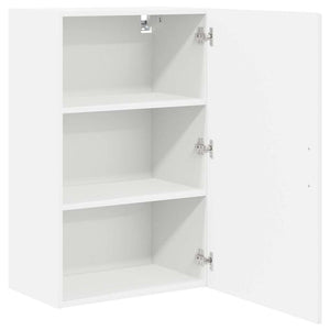 Küchenschrank Weiß mit Regal 50x31x80cm