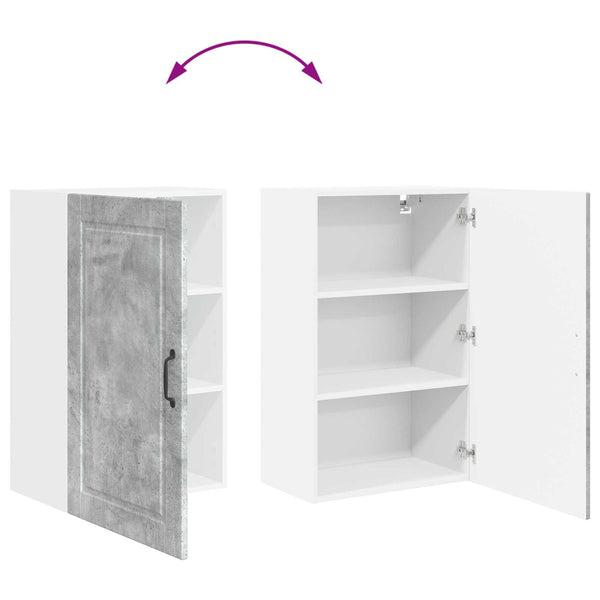 Küchenschrank Beton Grau 50x31x80cm