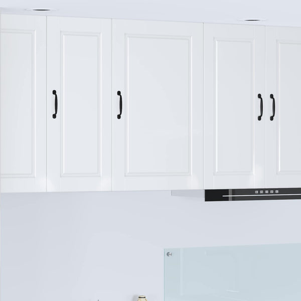 vidaXL Meuble de cuisine blanc brillant 50 x 31 x 80 cm Aggloméré
