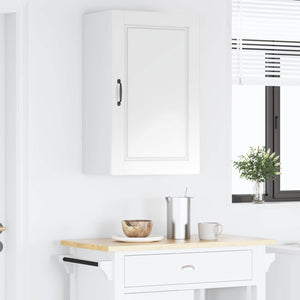 vidaXL Meuble de cuisine blanc brillant 50 x 31 x 80 cm Aggloméré