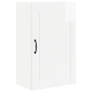 vidaXL Meuble de cuisine blanc brillant 50 x 31 x 80 cm Aggloméré
