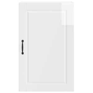 vidaXL Meuble de cuisine blanc brillant 50 x 31 x 80 cm Aggloméré
