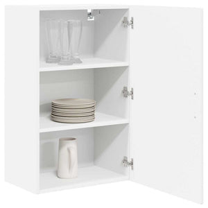 vidaXL Meuble de cuisine blanc brillant 50 x 31 x 80 cm Aggloméré