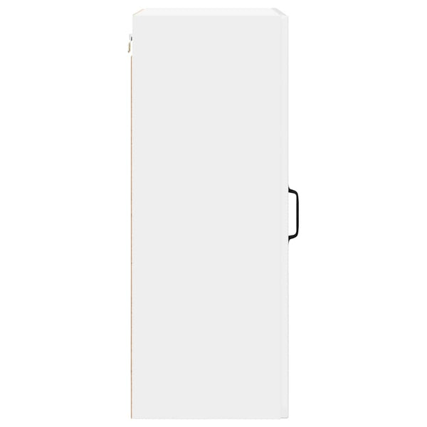 vidaXL Meuble de cuisine blanc brillant 50 x 31 x 80 cm Aggloméré