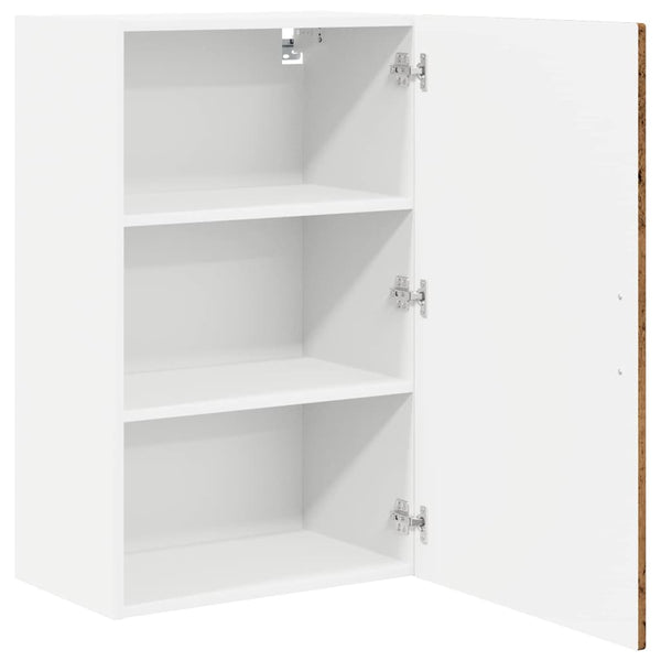Küchenschrank mit Regal Altholz 50x31x80cm