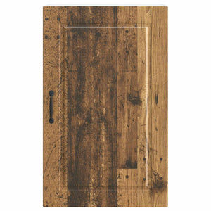 Küchenschrank mit Regal Altholz 50x31x80cm