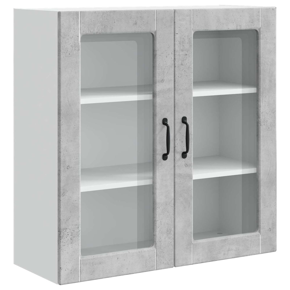 Küchenschrank Beton Grau 80 cm