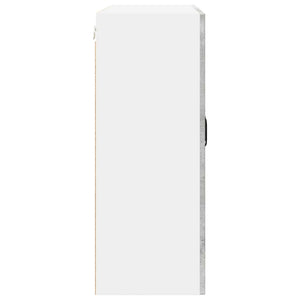 vidaXL Meuble de cuisine avec porte gris béton 80 x 31 x 80 cm bois d'ingénierie