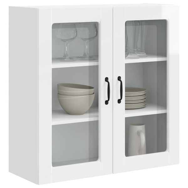 Küchenschrank Hochglanz Weiß 80x80 cm
