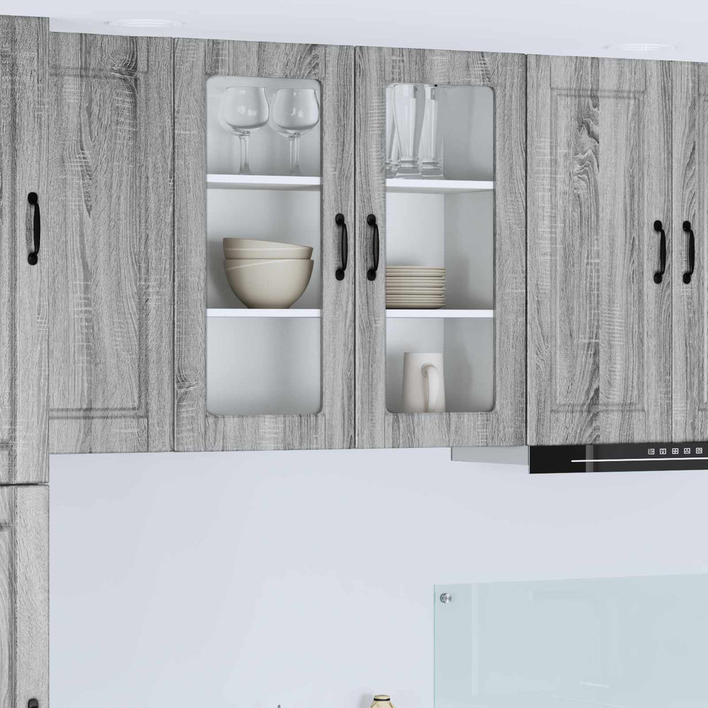 Küchenschrank Grau Sonoma 80cm