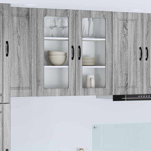 Küchenschrank Grau Sonoma 80cm