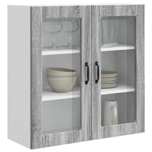 Küchenschrank Grau Sonoma 80cm