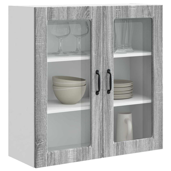Küchenschrank Grau Sonoma 80cm