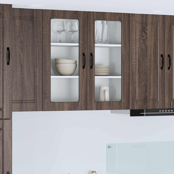 Küchenschrank Braun Eichenoptik 80x80 cm