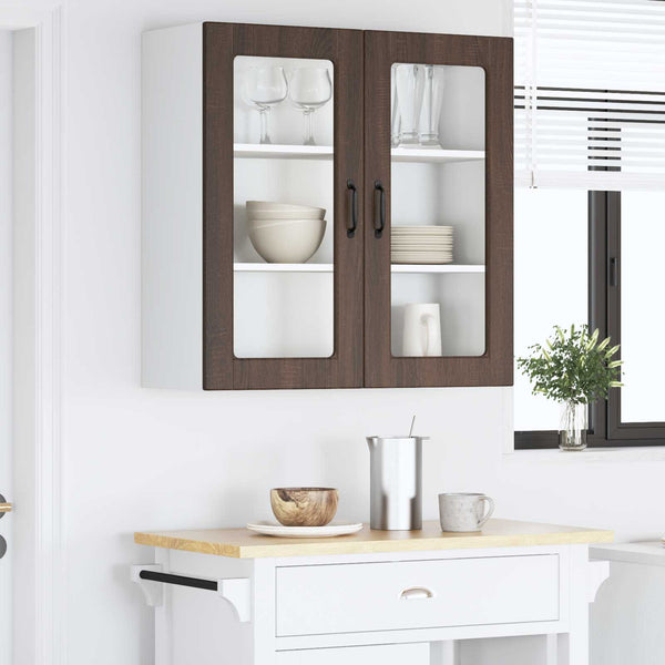 Küchenschrank Braun Eichenoptik 80x80 cm