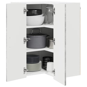 Küchenschrank Beton Grau 57x57x80cm