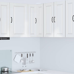 vidaXL Meuble de cuisine blanc brillant 57 x 57 x 80 cm en bois d'ingénierie