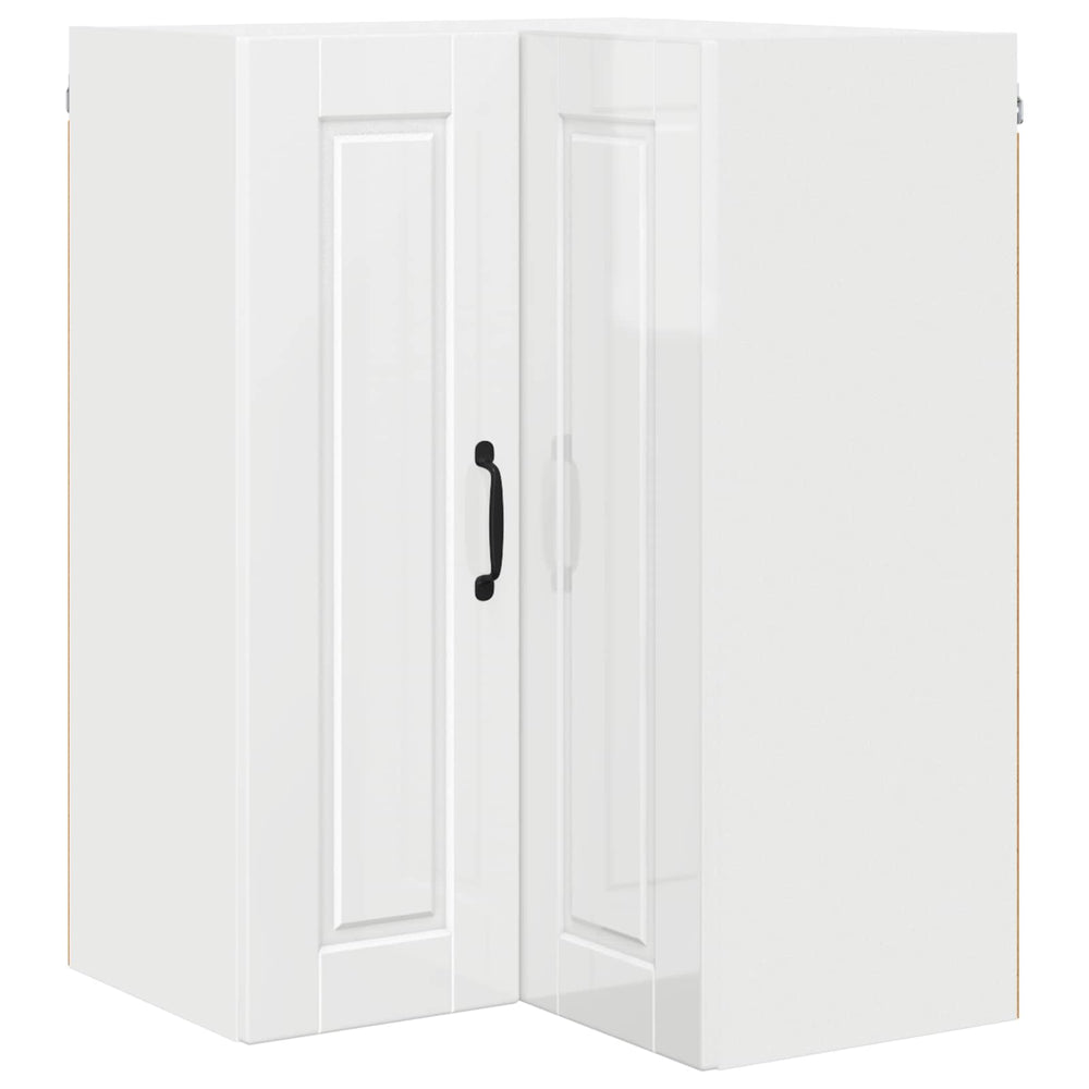 Hochglanz Küchenschrank Weiß 57x57x80cm