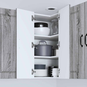Küchenschrank Grau Sonoma 57x57x80cm