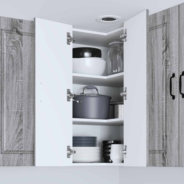 Küchenschrank Grau Sonoma 57x57x80cm