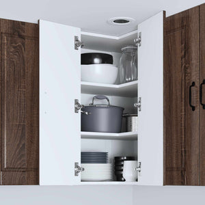 Küchenschrank Braun Eichenoptik 57x57x80cm