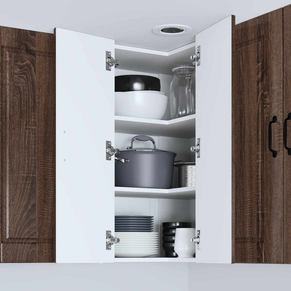 Küchenschrank Braun Eichenoptik 57x57x80cm