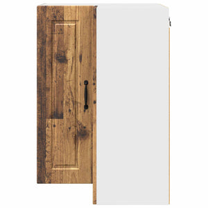 vidaXL Meuble de cuisine avec étagère Bois de récupération 57 x 57 x 80 cm Bois d'ingénierie
