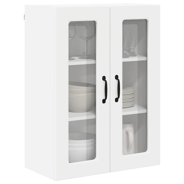 Küchenschrank Weiß mit Regal 60x31x80cm