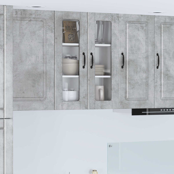 Küchenschrank Beton Grau 60x31x80cm